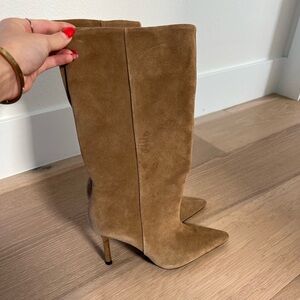 Zara suede brown boots